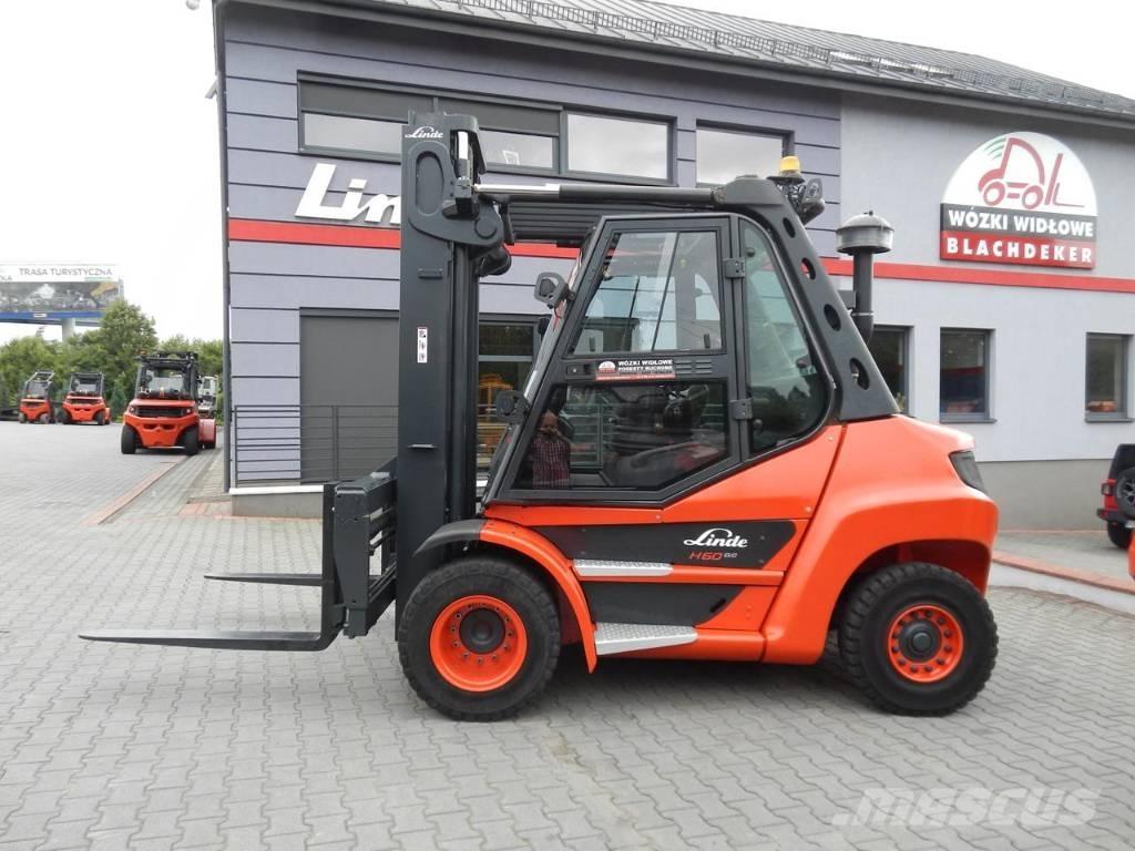 Linde H60D-03 Wózki Diesla