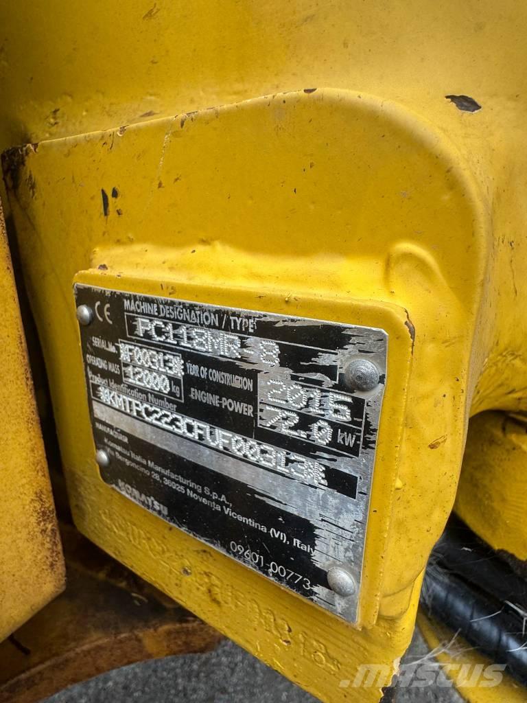 Komatsu PC 118 MR-8 Koparki gąsienicowe