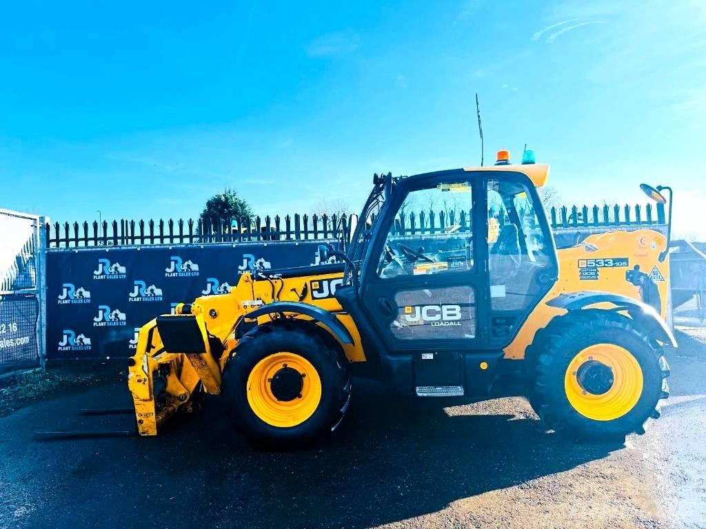 JCB 533-105 Ładowarki teleskopowe