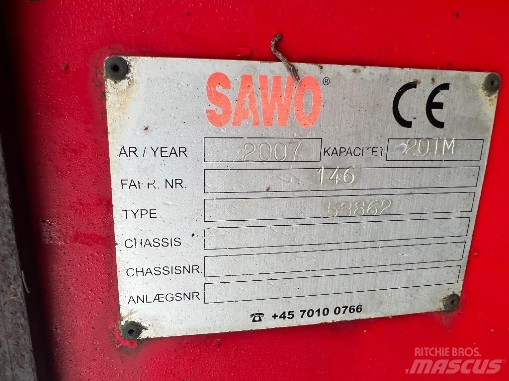Hiab 20tm Krankonsol Żurawie