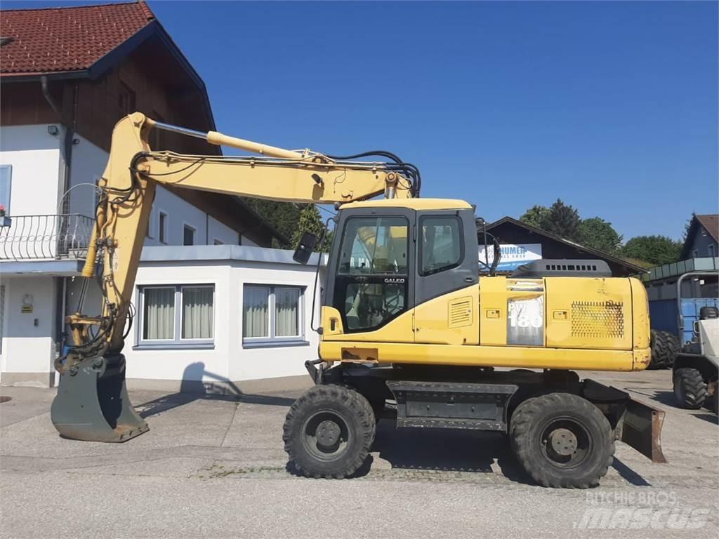 Komatsu PW180-7 Koparki kołowe