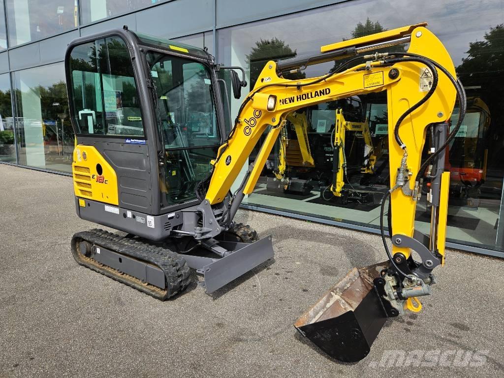 New Holland e18c Minikoparki