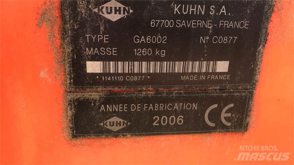 Kuhn GA 6002 Ciągnikowe żniwiarki pokosowe