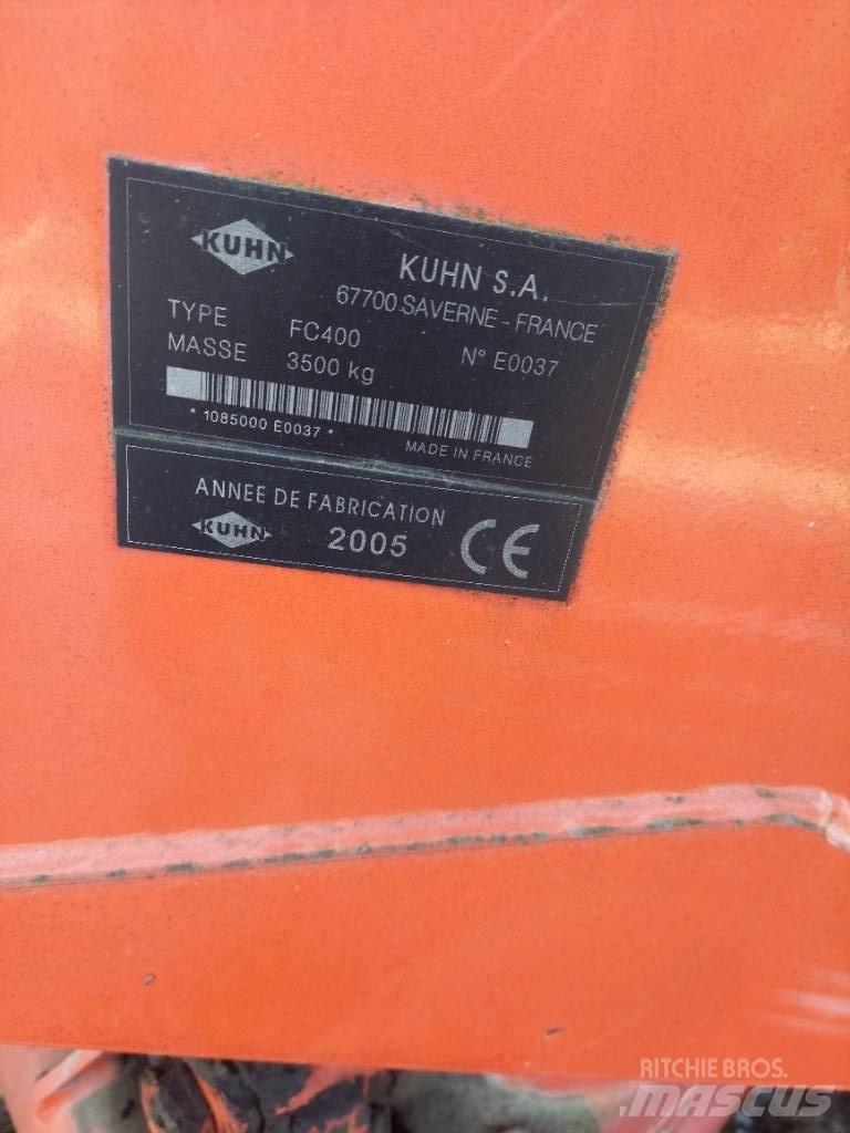 Kuhn alterna 400 Kosiarki ze wstępną obróbka paszy