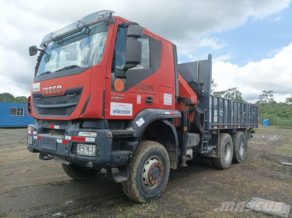 Iveco Trakker 410 Żurawie samochodowe