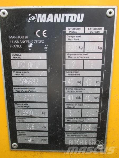 Manitou 170AETJ Podnośniki przegubowe