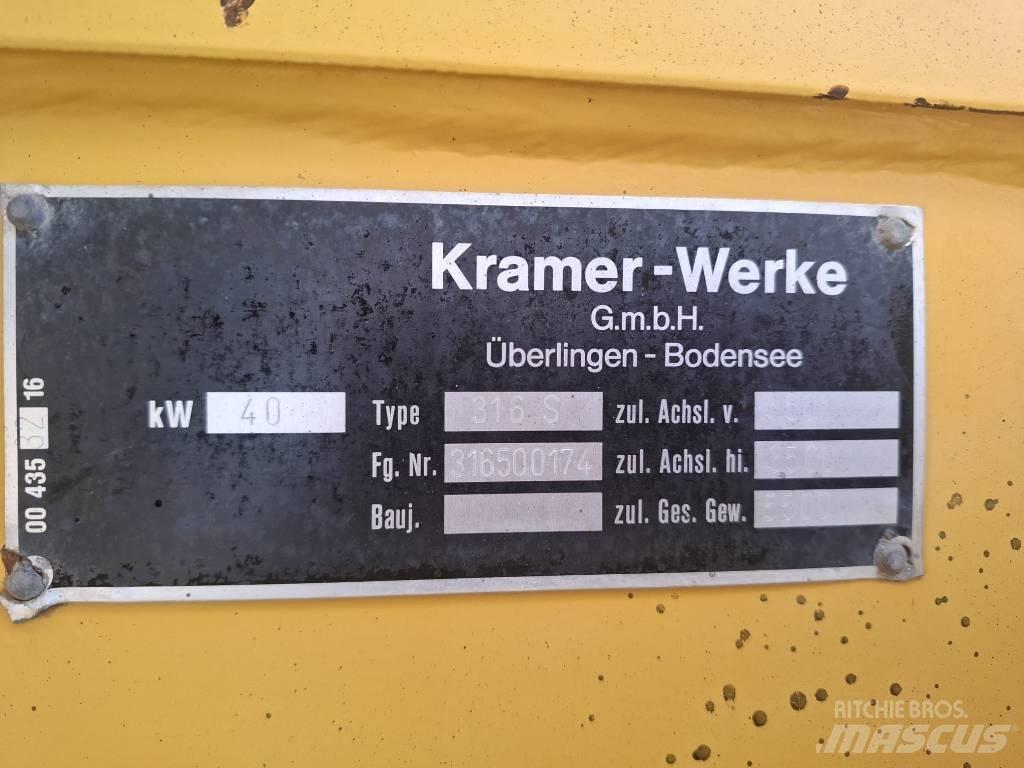 Kramer 316 Koparko-ładowarki