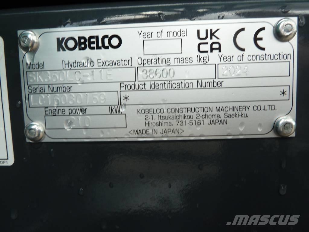 Kobelco SK350LC-11E Koparki gąsienicowe