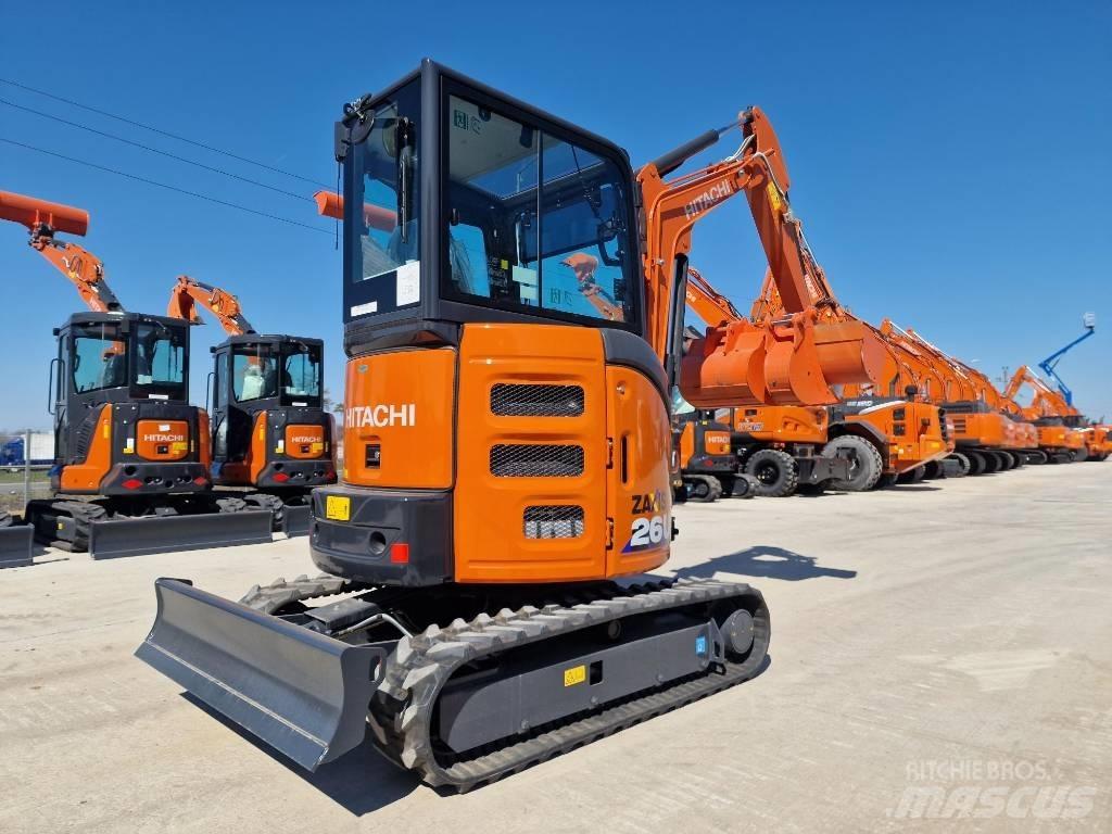 Hitachi ZX 26 U-6 Minikoparki