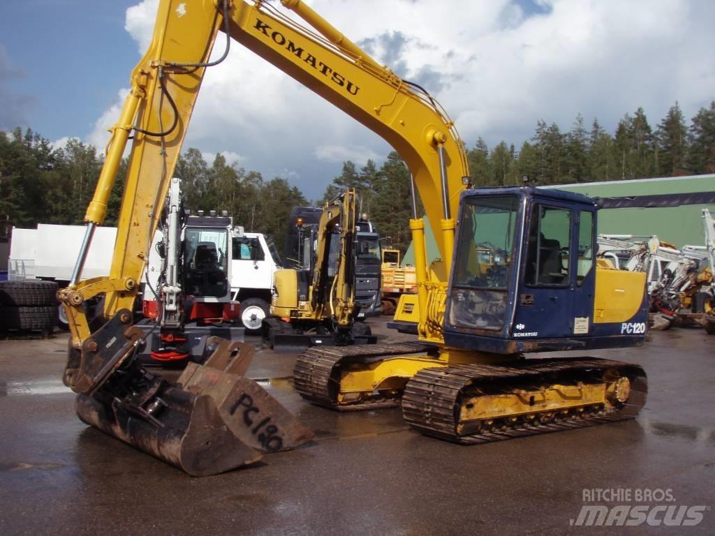Komatsu PC120-5 Koparki gąsienicowe