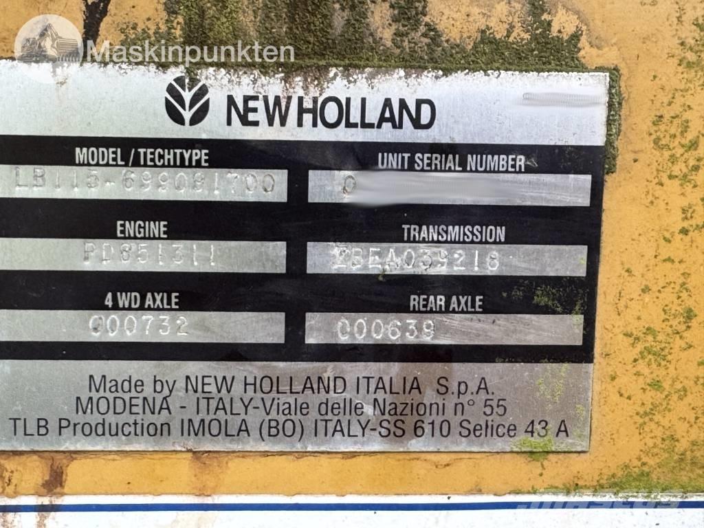 New Holland LB 115 Koparko-ładowarki