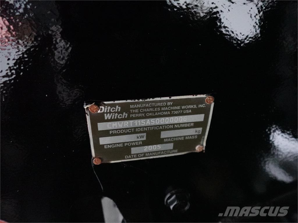 Ditch Witch RT115 Koparki łańcuchowe