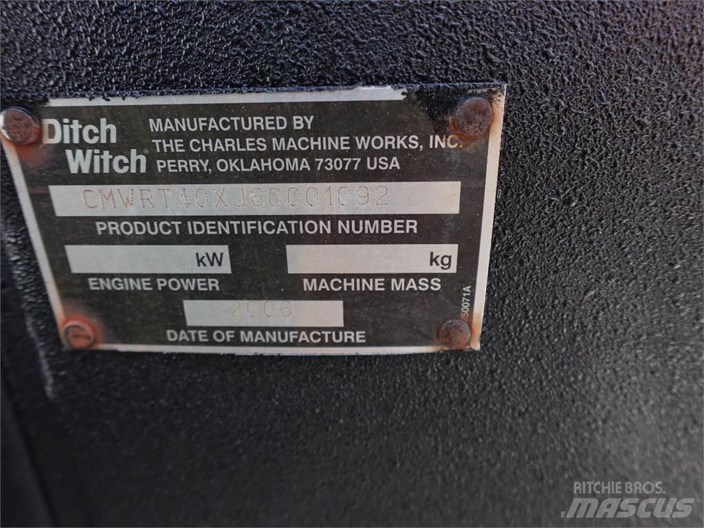 Ditch Witch rt40 Koparki łańcuchowe