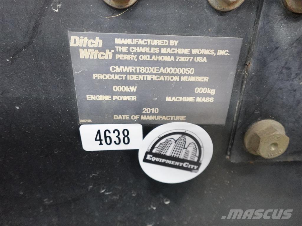 Ditch Witch RT80 Koparki łańcuchowe