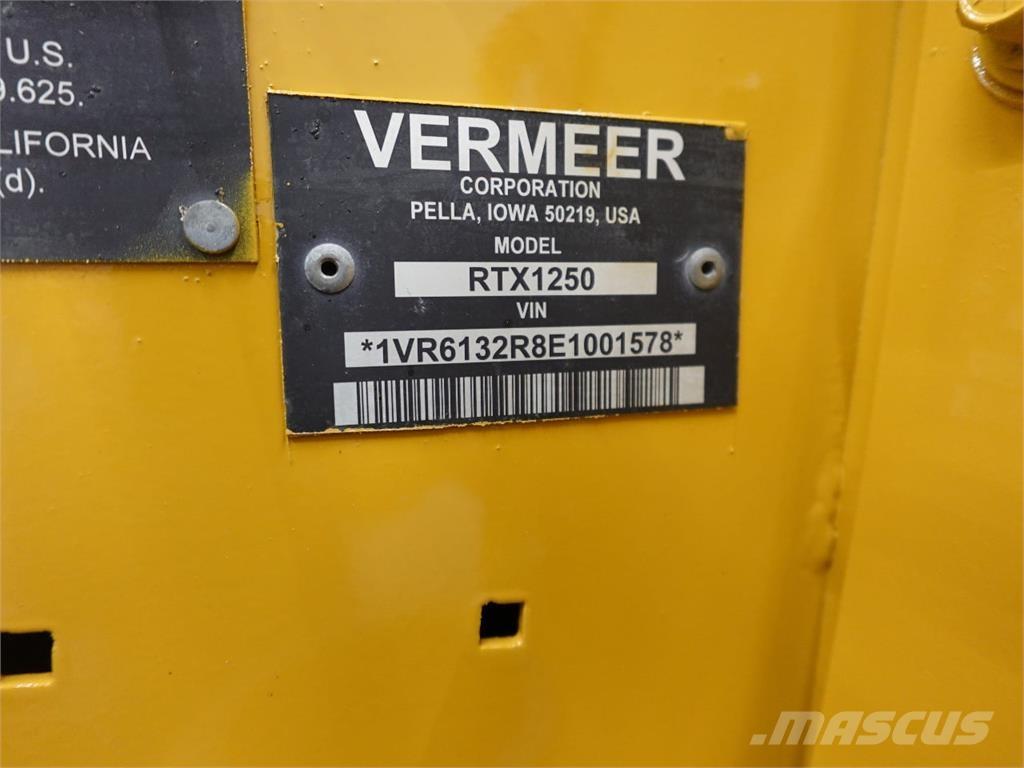 Vermeer RTX1250 Koparki łańcuchowe