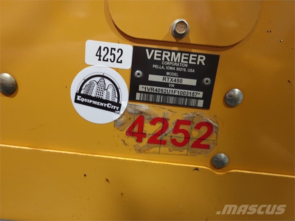 Vermeer RTX450 Koparki łańcuchowe
