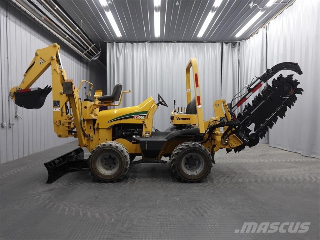 Vermeer RTX550 Koparki łańcuchowe