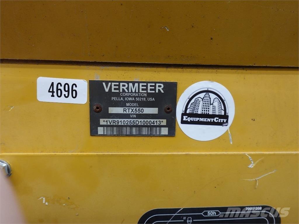 Vermeer RTX550 Koparki łańcuchowe