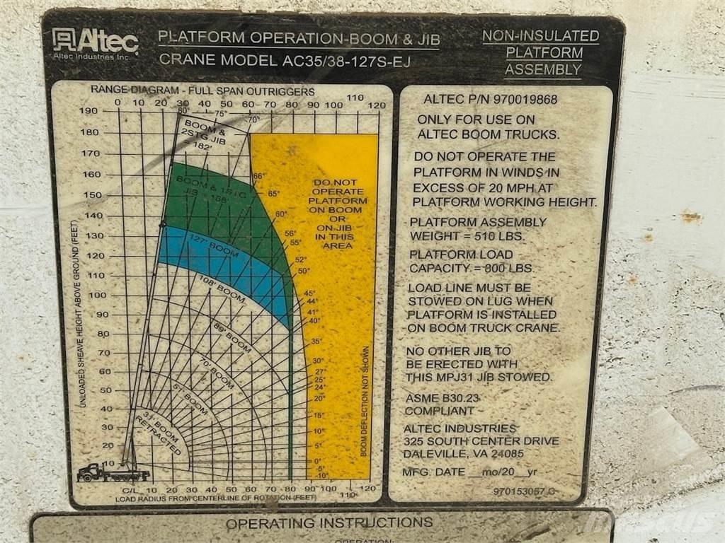 Altec 970019868 Części do dźwigów oraz wyposażenie