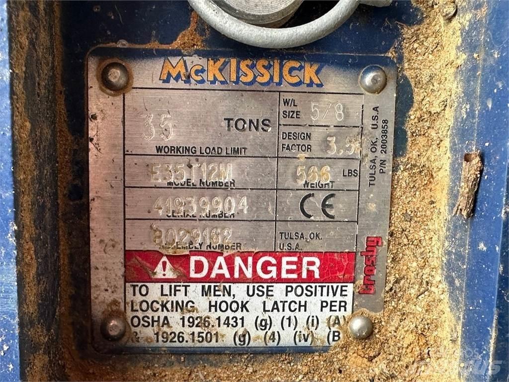  McKissick E35T12M Części do dźwigów oraz wyposażenie