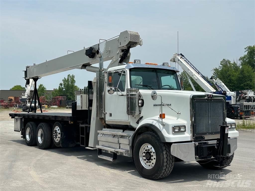 National 8100D Żurawie samochodowe