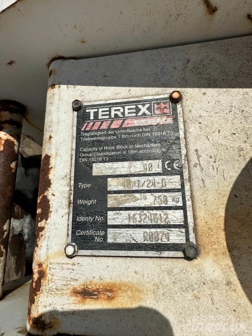 Terex 16324612 Części do dźwigów oraz wyposażenie