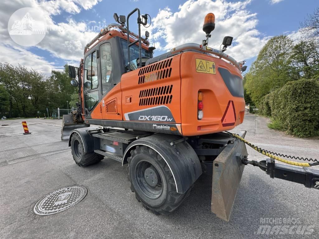 Doosan DX 160 W Koparki kołowe