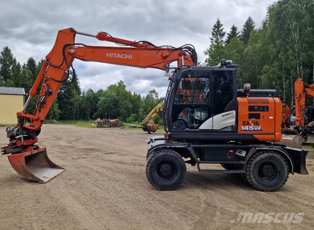 Hitachi ZX 145 W-6 Koparki kołowe