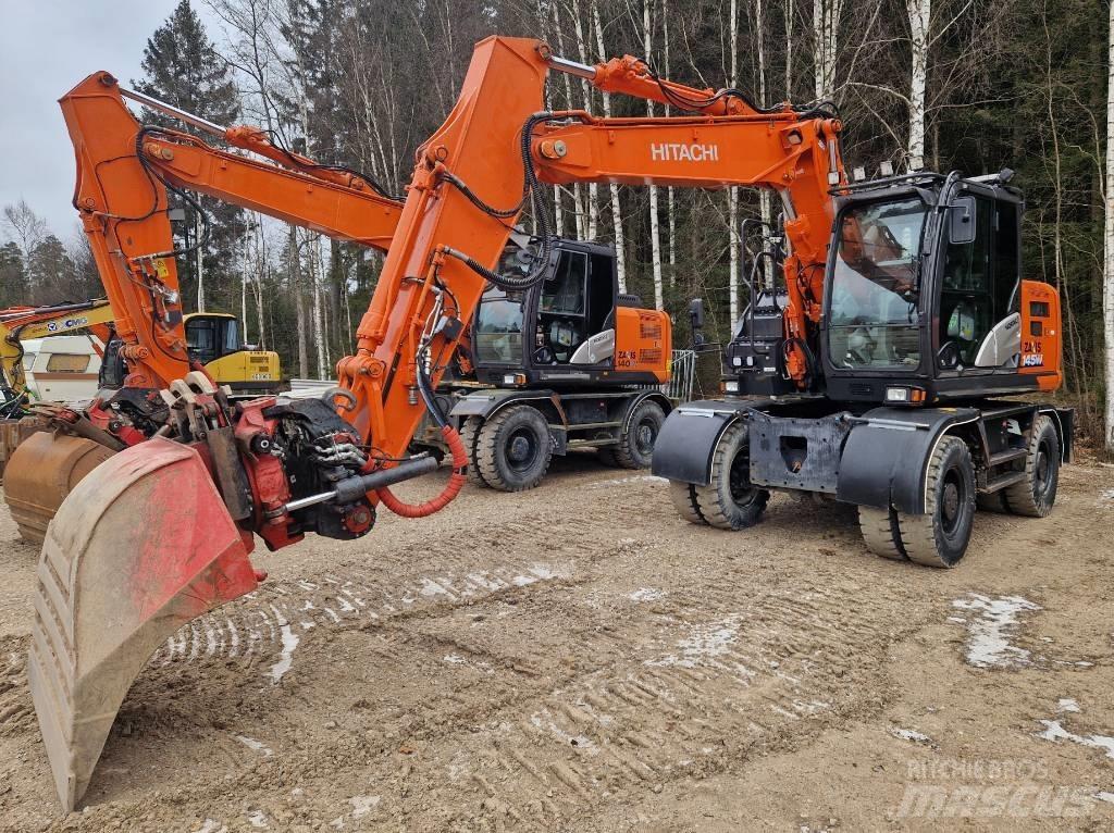 Hitachi ZX 145 W-6 Koparki kołowe