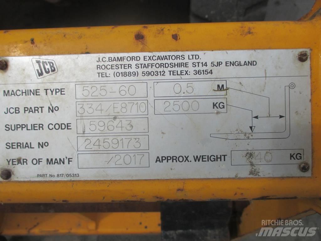 JCB 525-60 Ładowarki teleskopowe