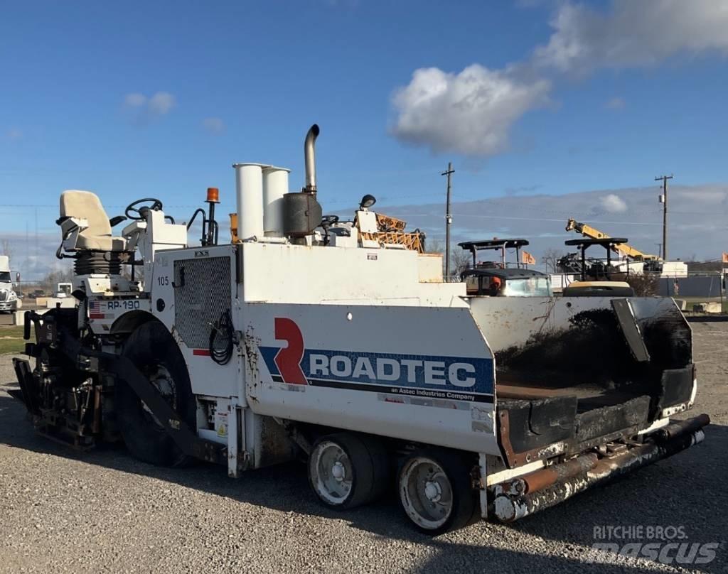 Roadtec RP190 Rozściełacze do asfaltu