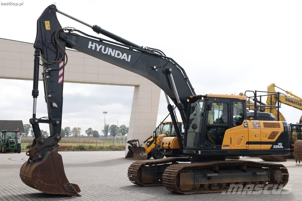 Hyundai HX 220 AL Koparki gąsienicowe