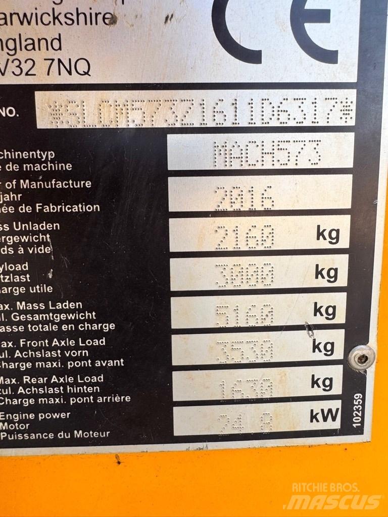 Thwaites 3 tonne Wozidła kolebkowe