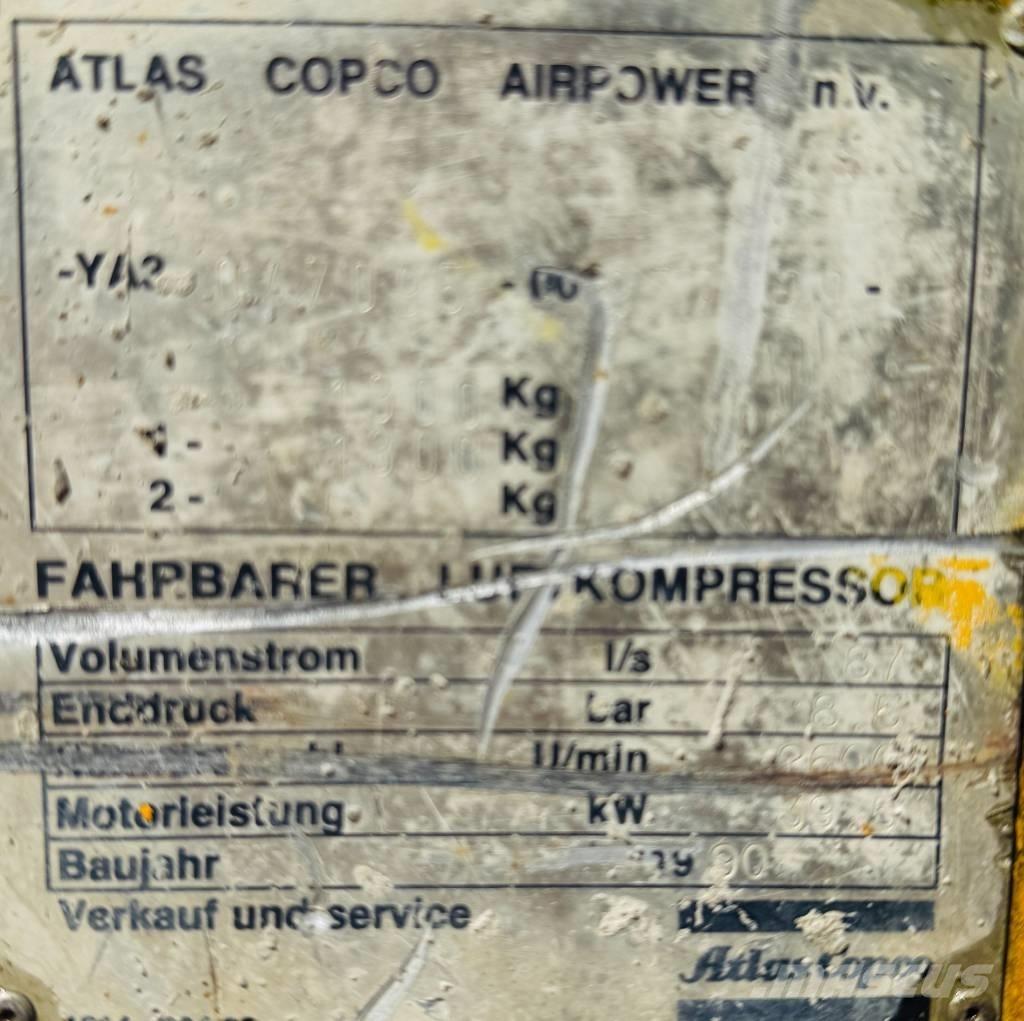 Atlas Copco XAS90D Kompresory