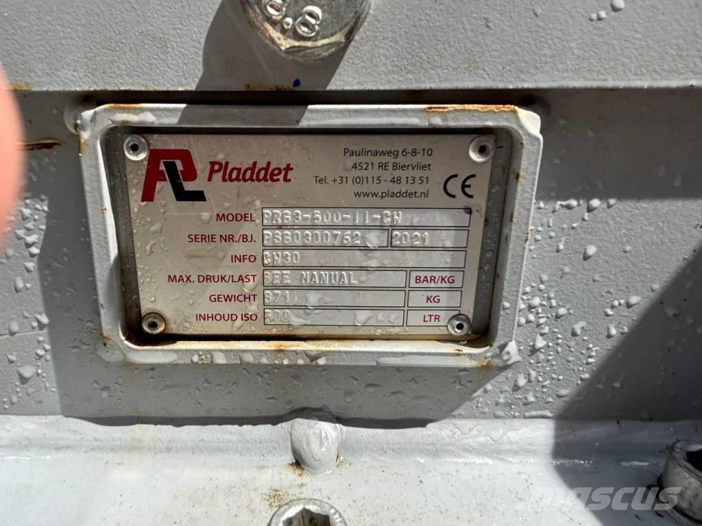 Pladdet PRG3-500 Chwytaki