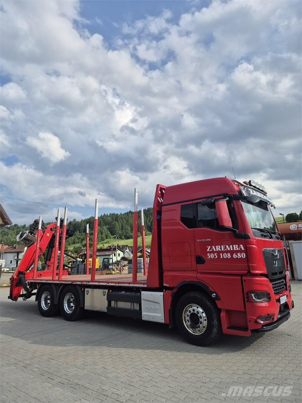 MAN TGX 26.580 Żurawie samochodowe