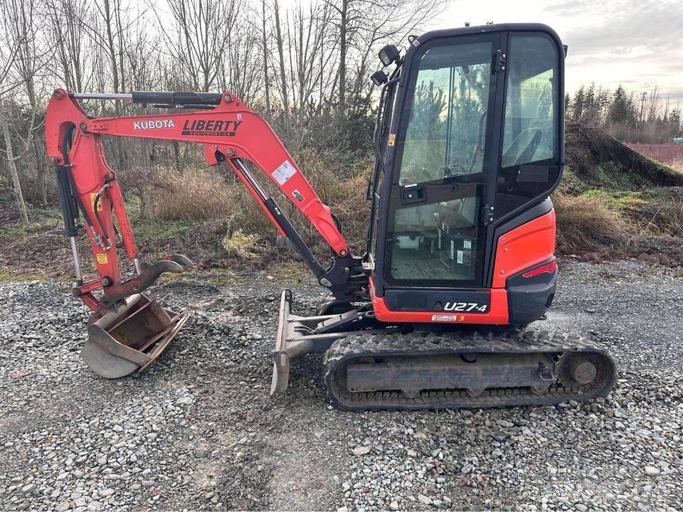 Kubota U 27 Minikoparki
