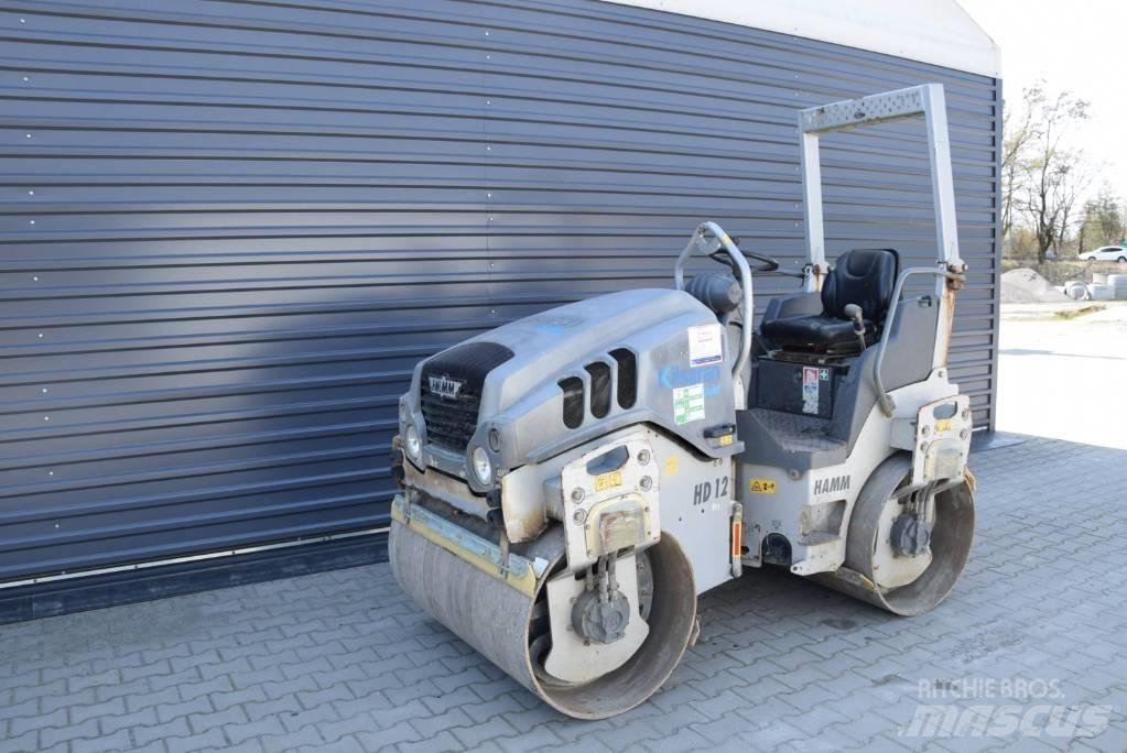 Hamm HD 12 VV Walce dwubębnowe