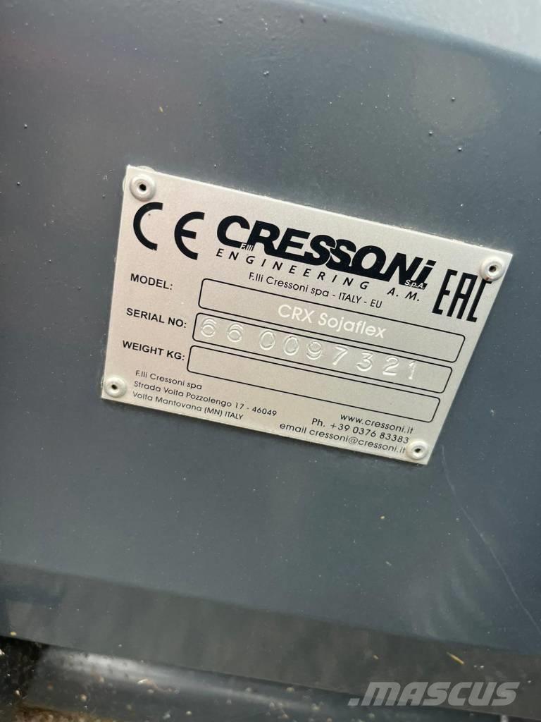 Cressoni CRX 660 Głowice ścinkowe