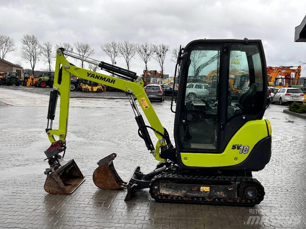 Yanmar SV 18 Minikoparki