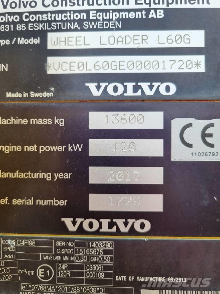 Volvo L 60 G Ładowarki kołowe