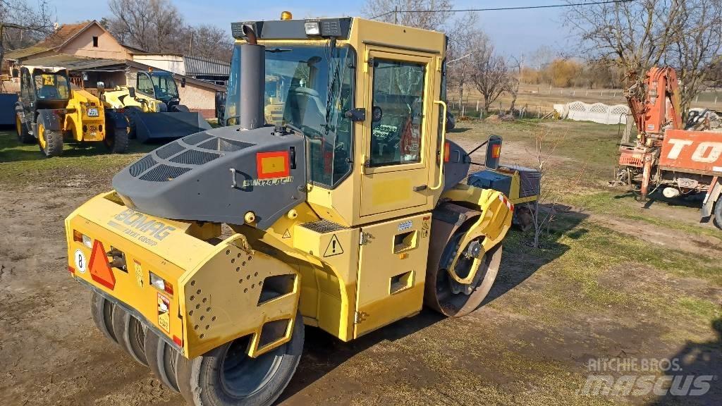 Bomag BW 174 A C Walce typu kombi