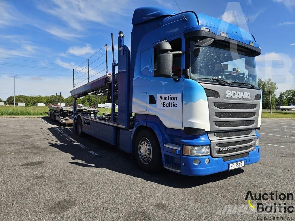 Scania R 450 Pojazdy do transportu samochodów