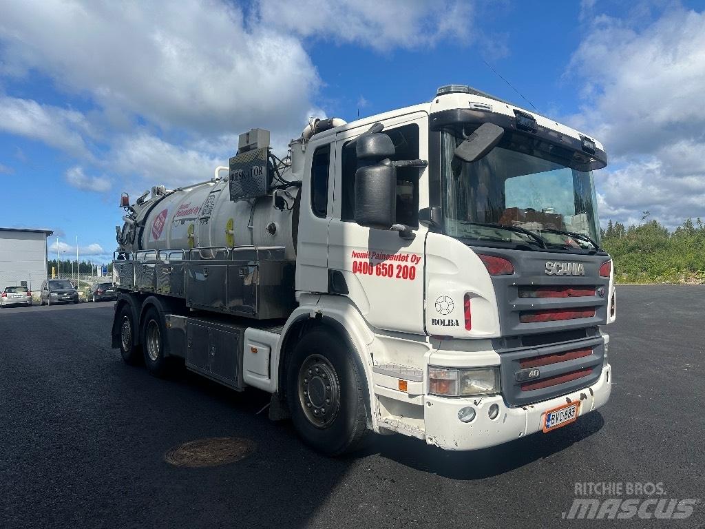Scania P340 6x2*4 Kombi / koparki ssące