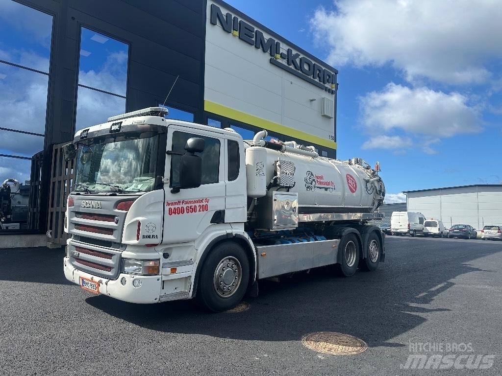 Scania P340 6x2*4 Kombi / koparki ssące