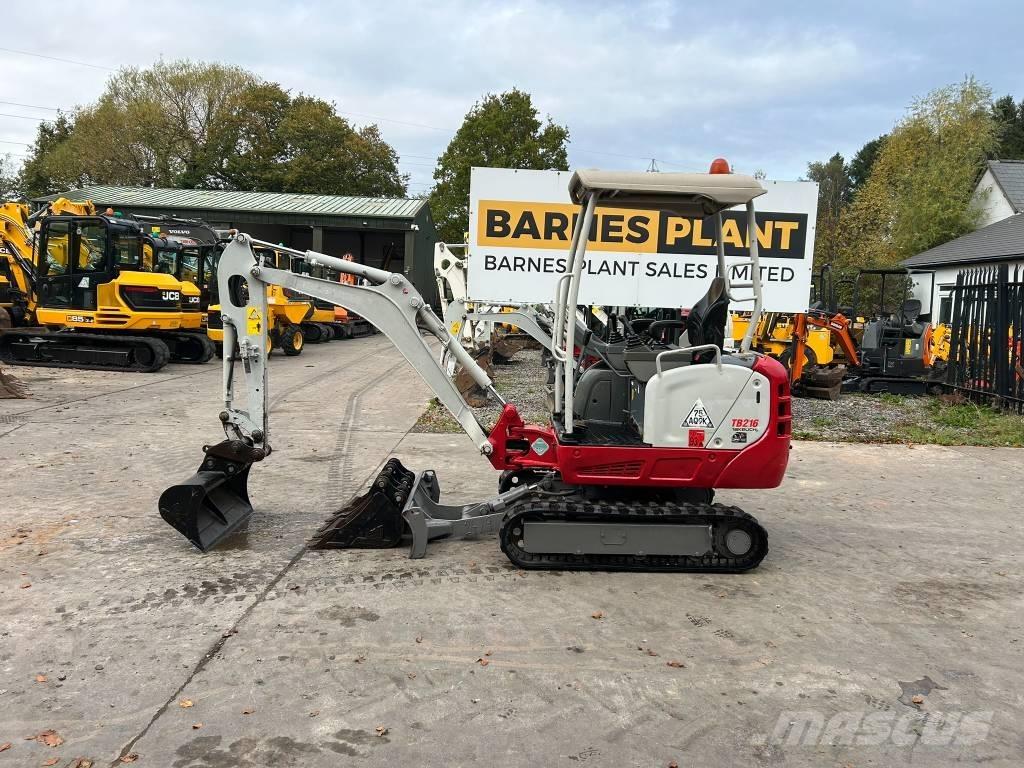 Takeuchi TB 216 Minikoparki