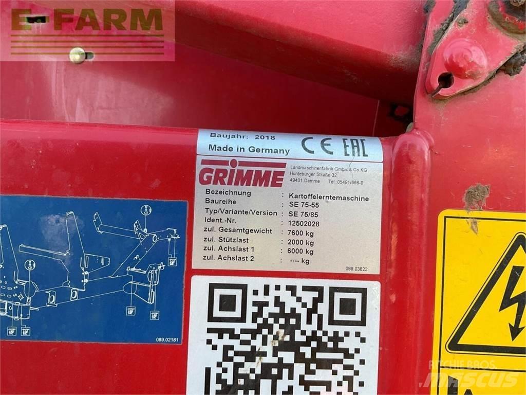 Grimme se 75-55 Kombajny ziemniaczane i kopaczki