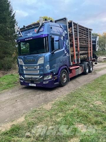 Scania R650B6X4NB Samochody do przewozu drewna