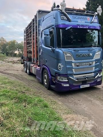 Scania R650B6X4NB Samochody do przewozu drewna