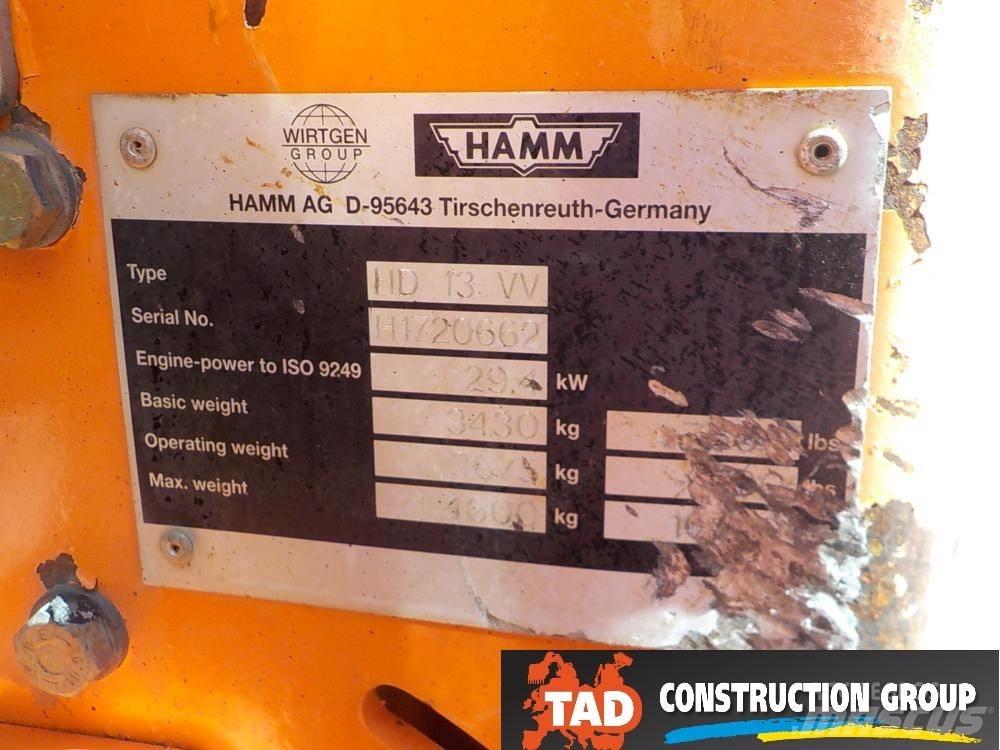 Hamm HD 13 VV Walce dwubębnowe